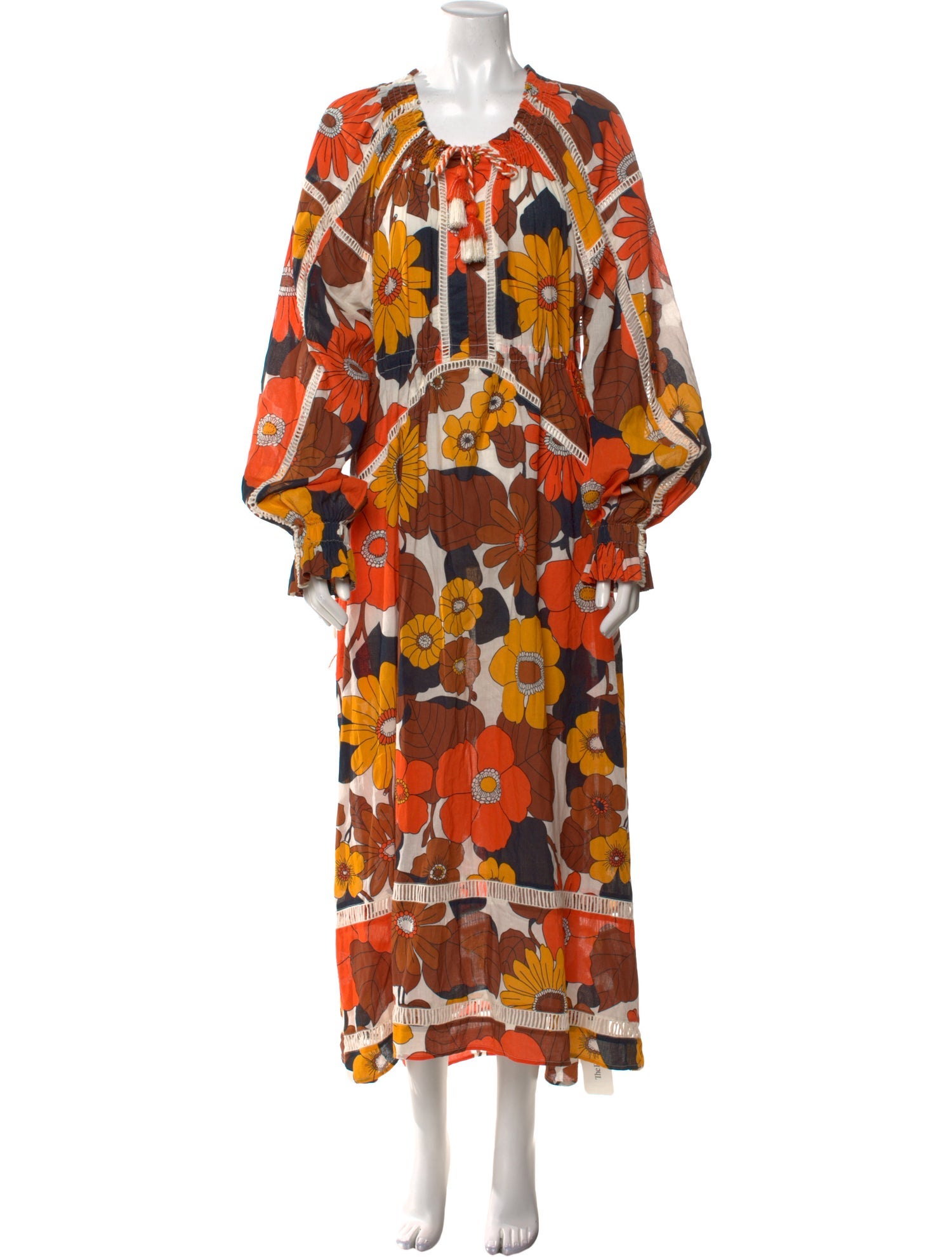 Dodo Bar Or Floral Print Long Dress