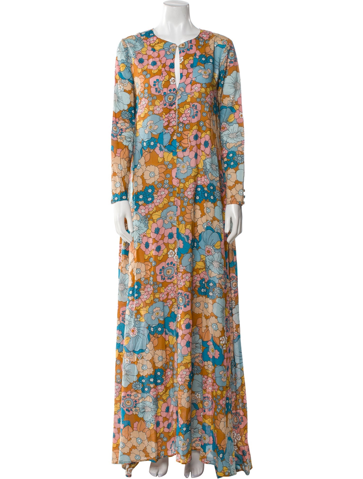 Dodo Bar Or Floral Print Long Dress