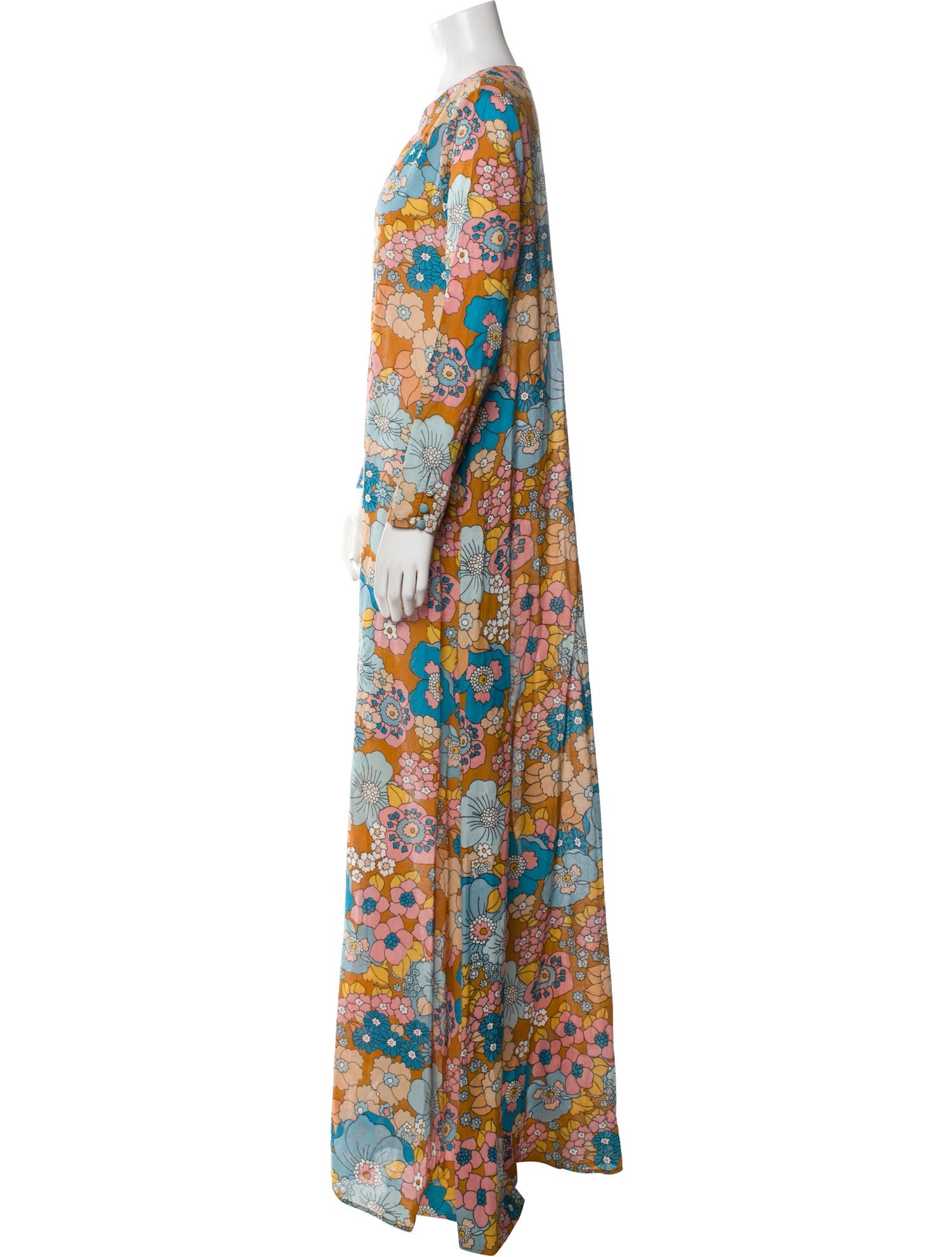 Dodo Bar Or Floral Print Long Dress
