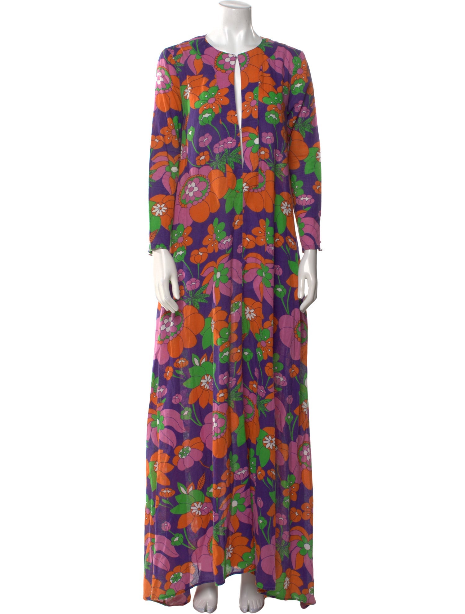 Dodo Bar Or Floral Print Long Dress
