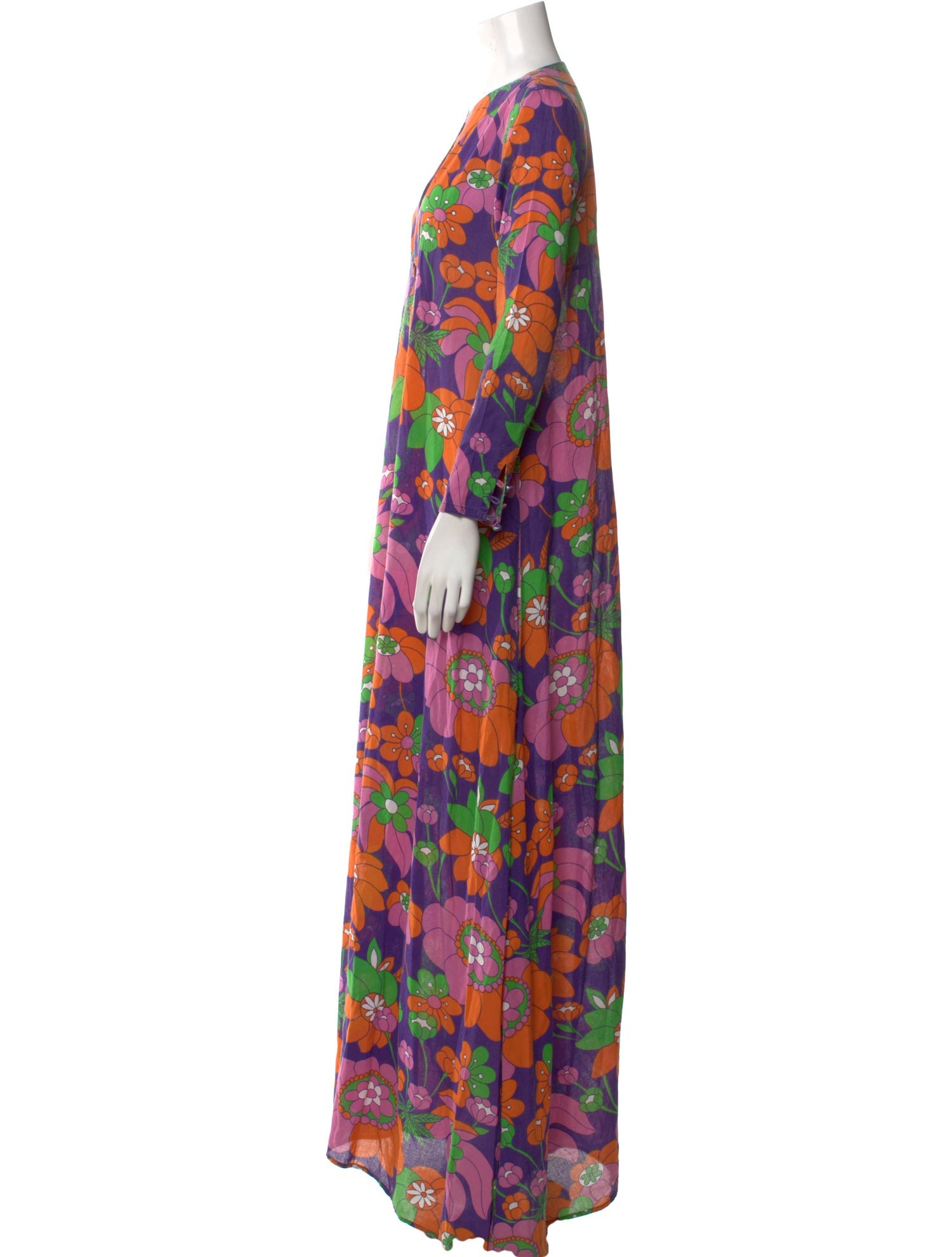 Dodo Bar Or Floral Print Long Dress