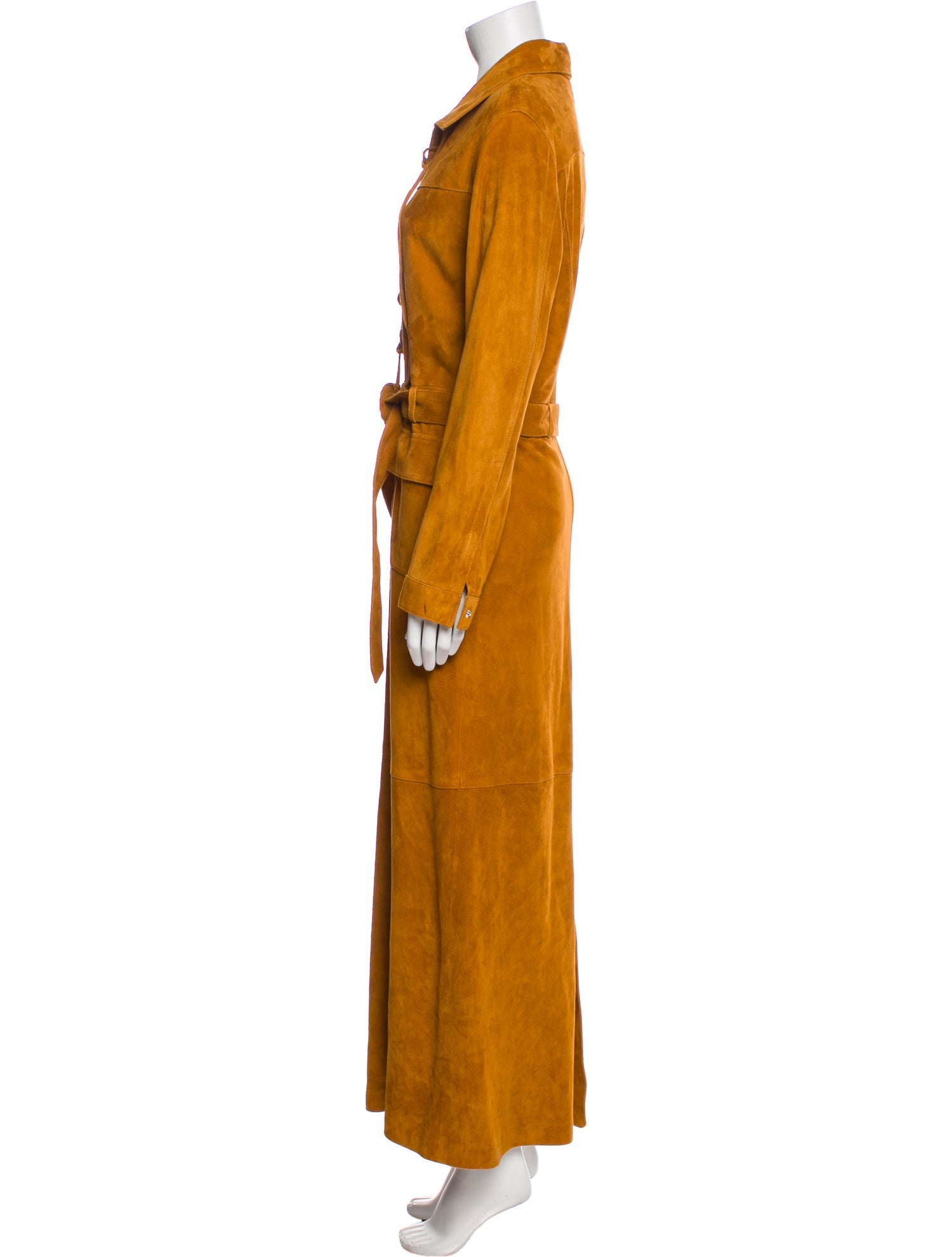Dodo Bar Or Leather Long Dress w/ Tags