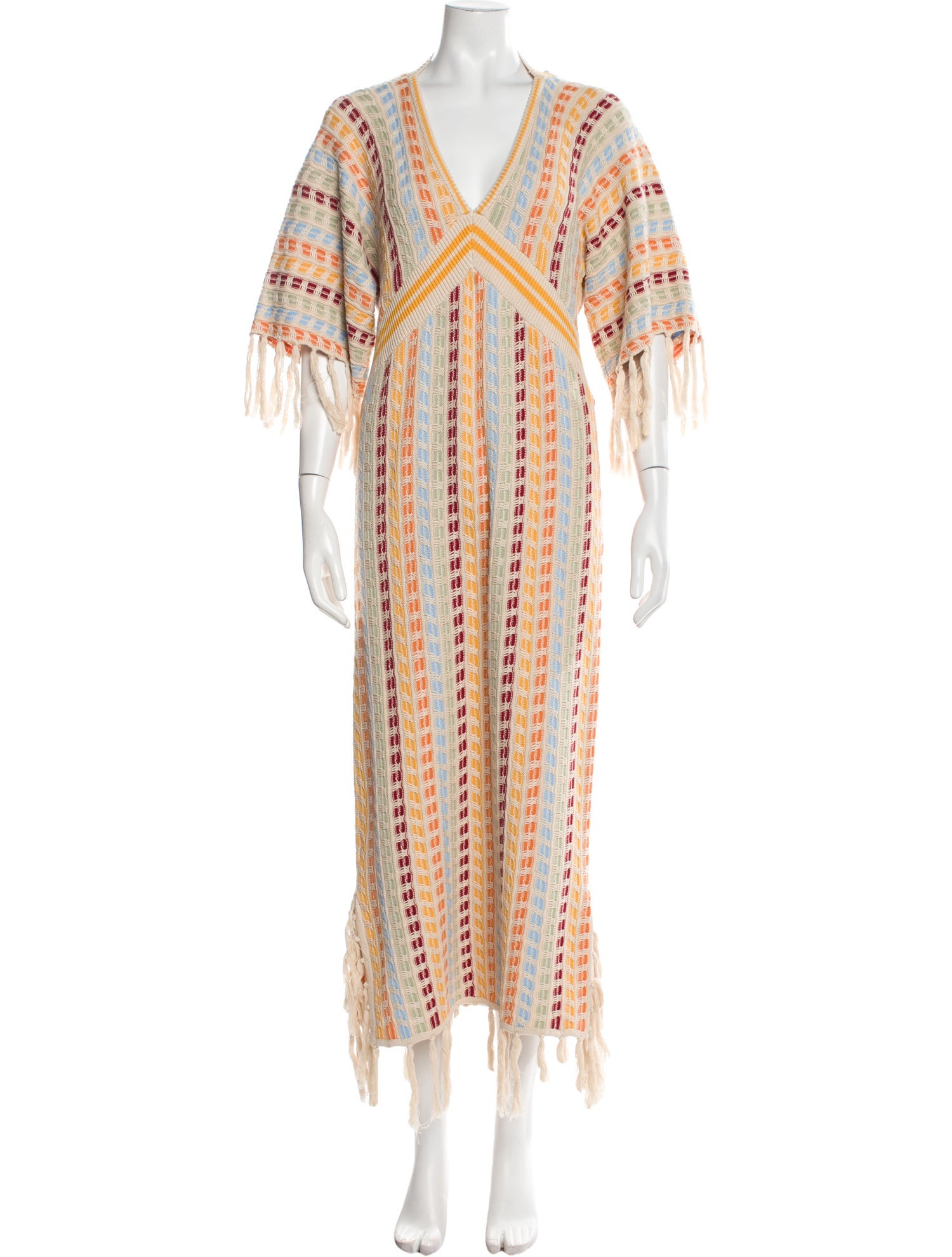 Dodo Bar Or Striped Long Dress