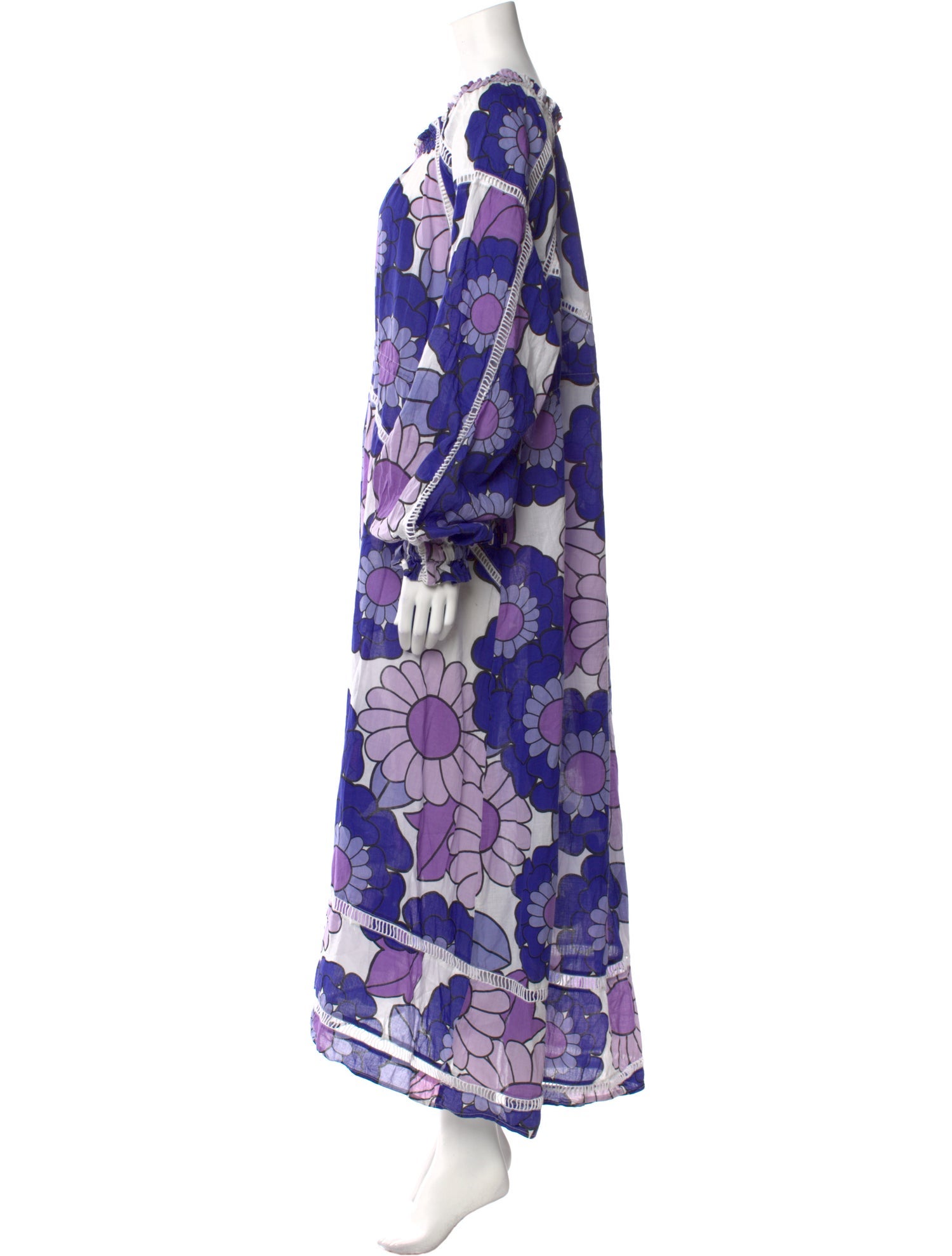 Dodo Bar Or Floral Print Long Dress