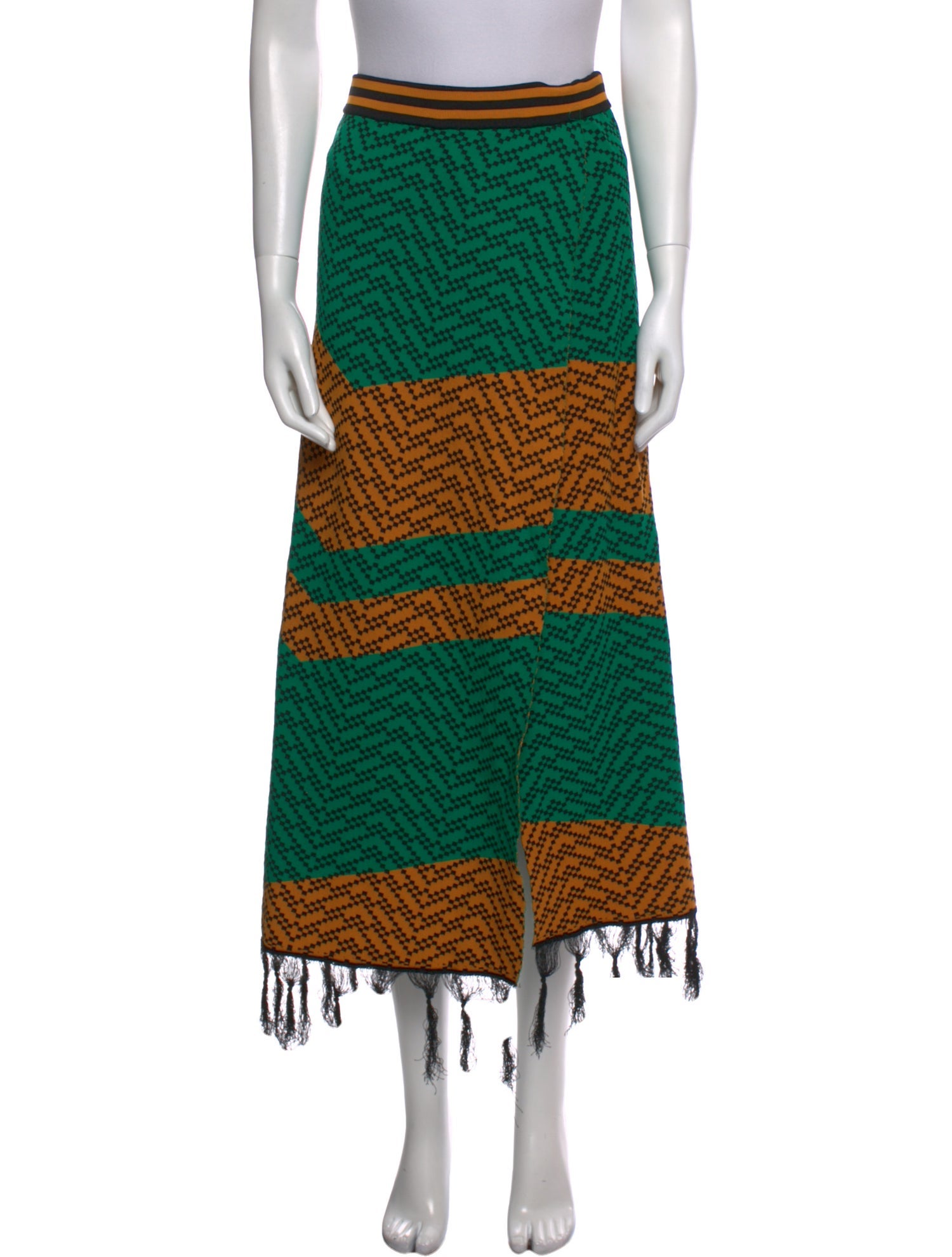 Dodo Bar Or Printed Long Skirt