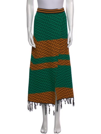 Dodo Bar Or Printed Long Skirt