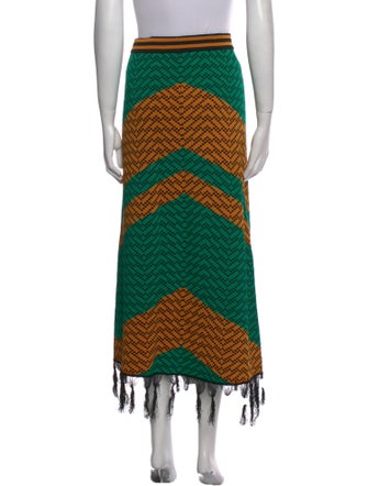 Dodo Bar Or Printed Long Skirt