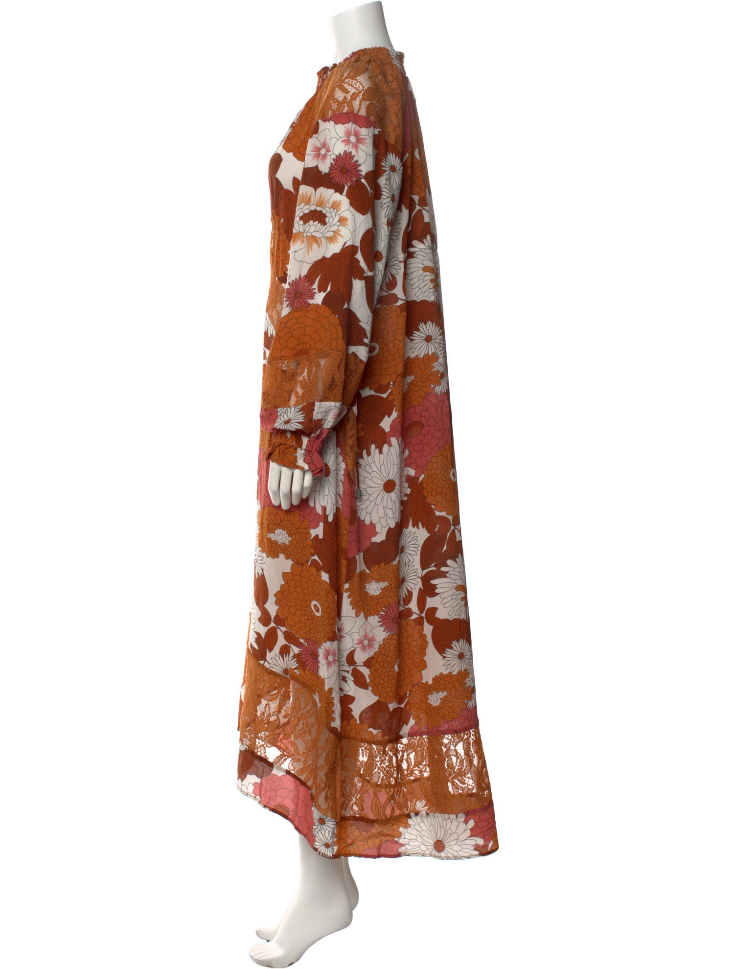 Dodo Bar Or Silk Midi Length Dress