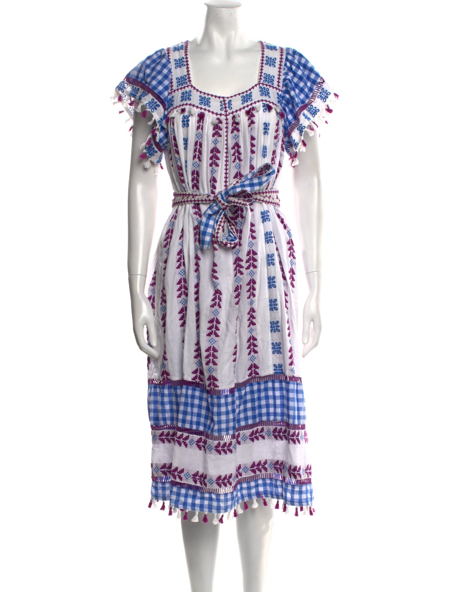 Dodo Bar Or Printed Midi Length Dress
