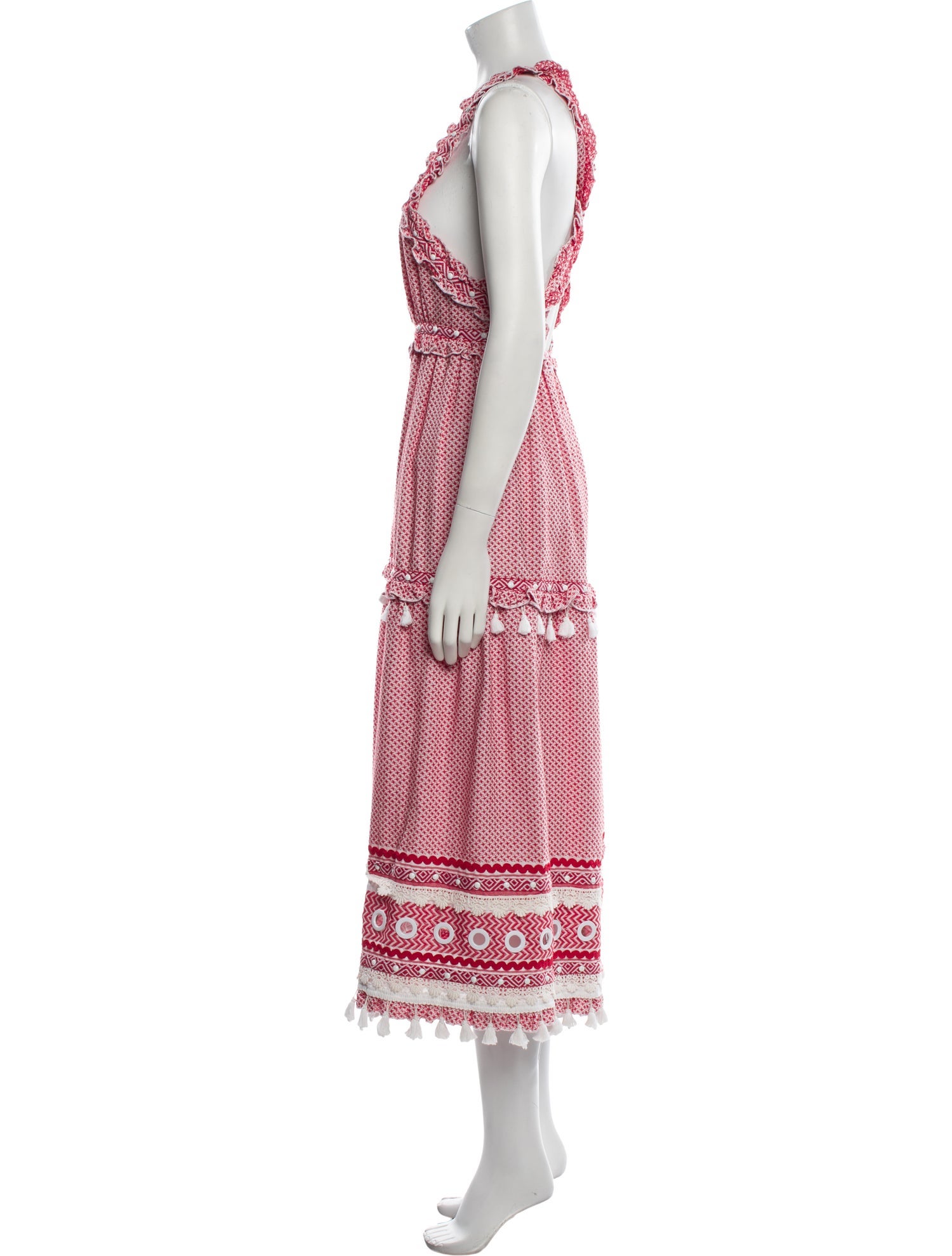 Dodo Bar Or Printed Long Dress