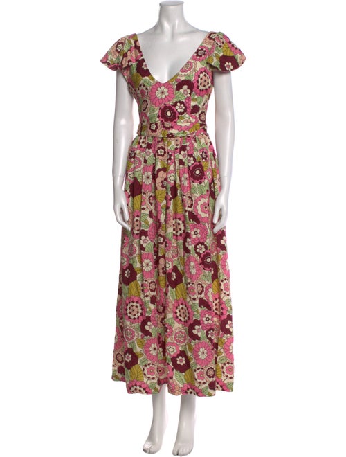 Dodo Bar Or Floral Print Long Dress