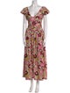 Dodo Bar Or Floral Print Long Dress