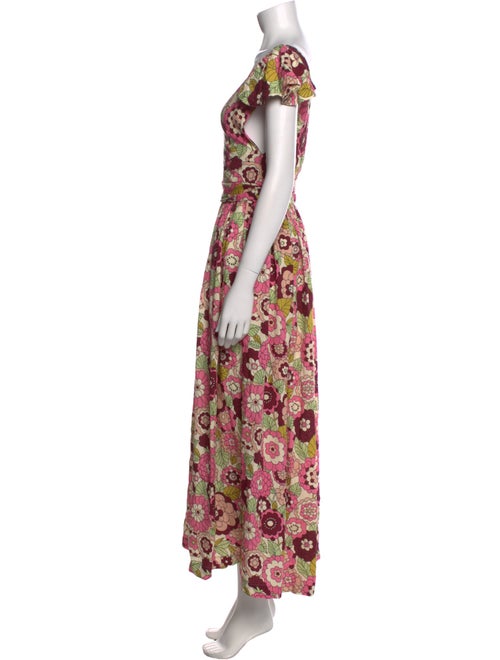 Dodo Bar Or Floral Print Long Dress