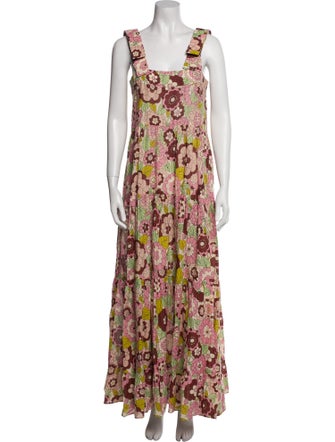 Dodo Bar Or Floral Print Long Dress