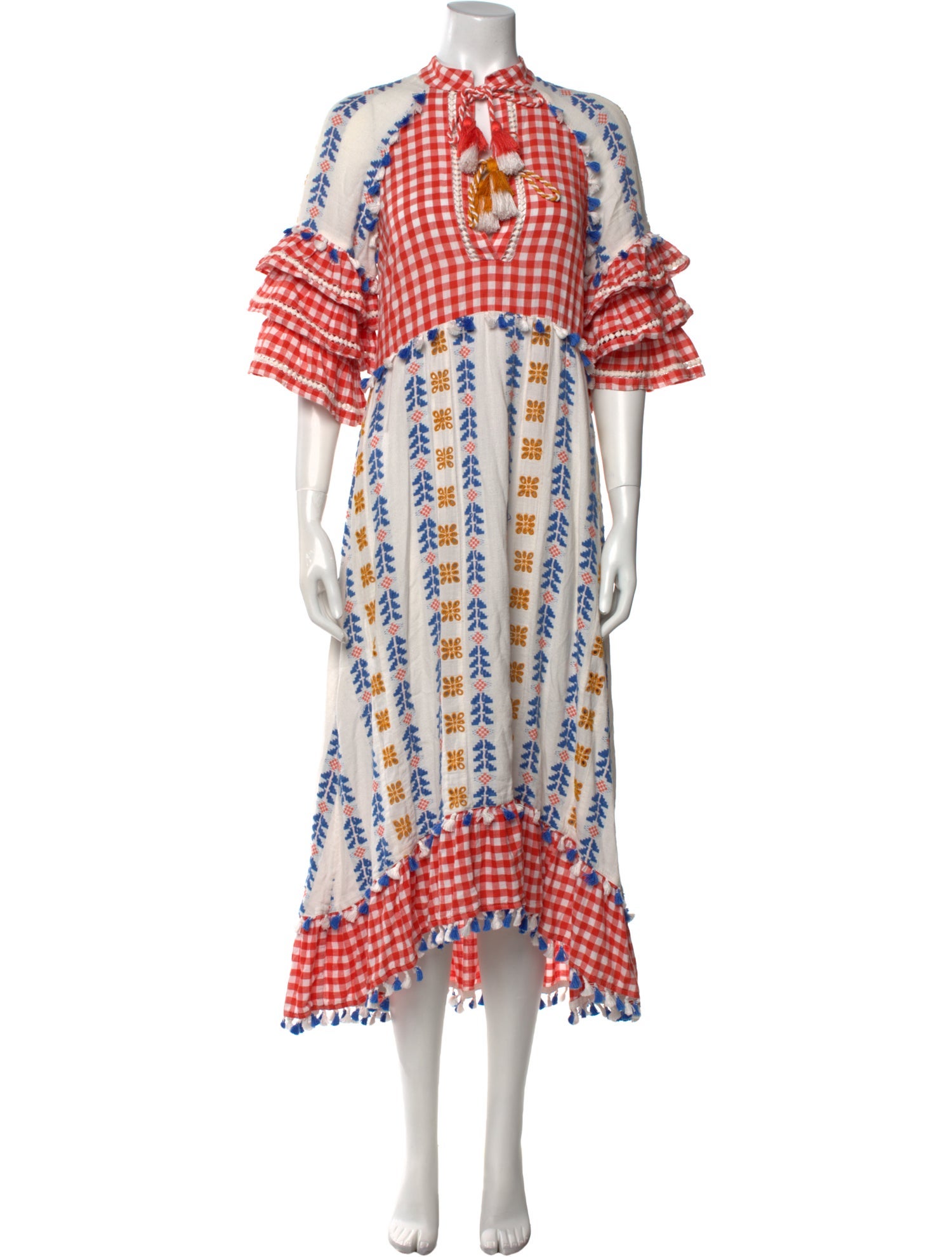 Dodo Bar Or Printed Long Dress