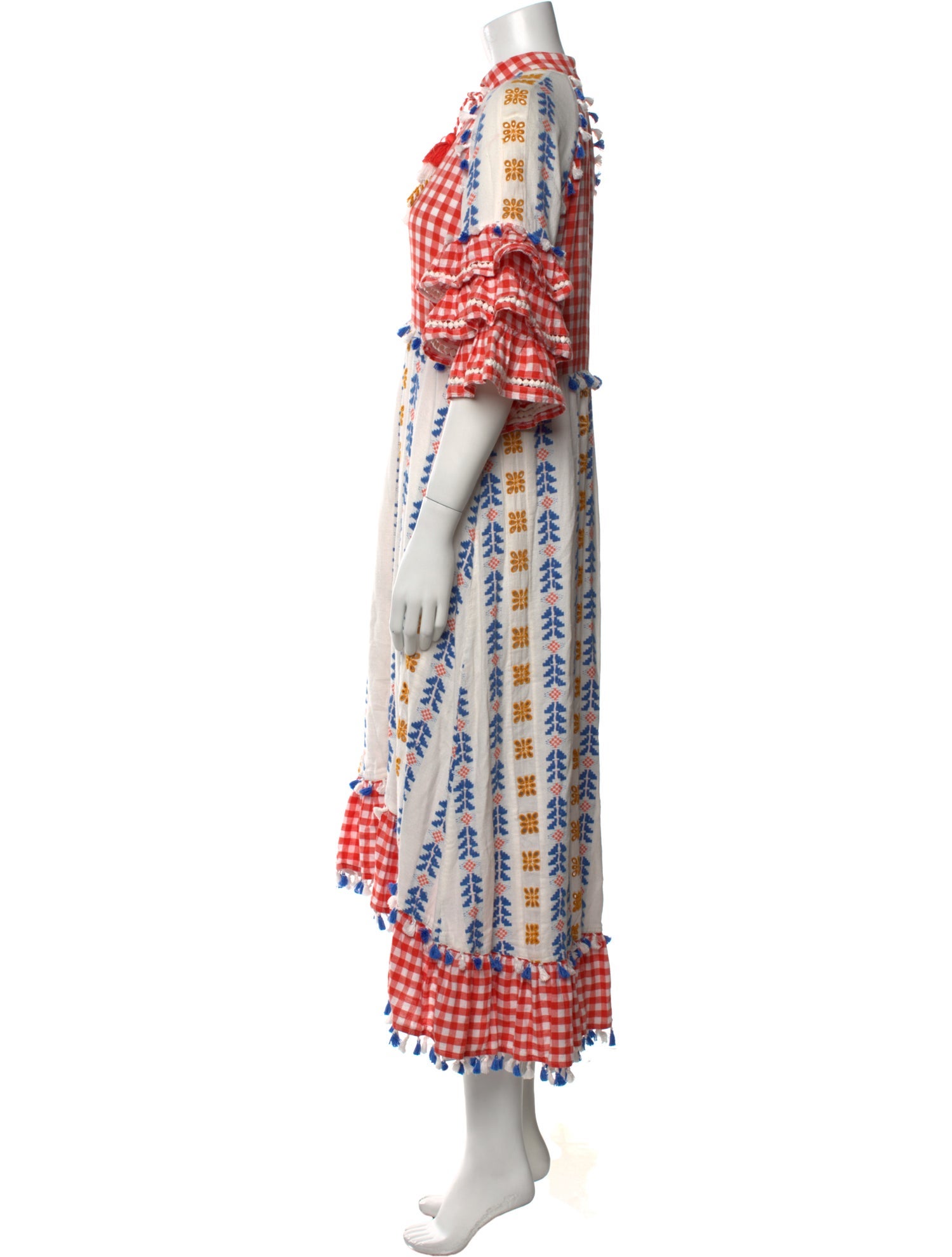 Dodo Bar Or Printed Long Dress
