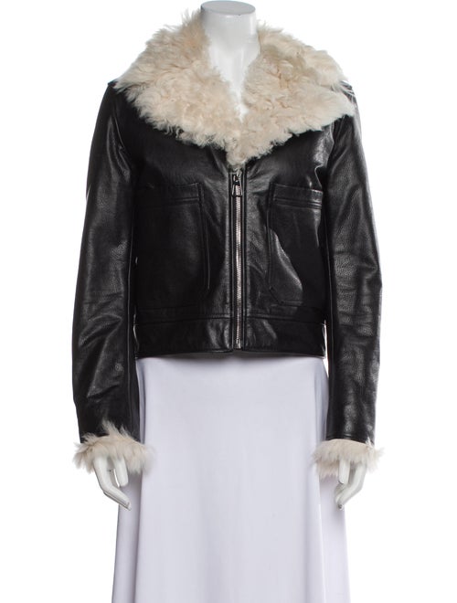 Dodo Bar Or Leather Biker Jacket