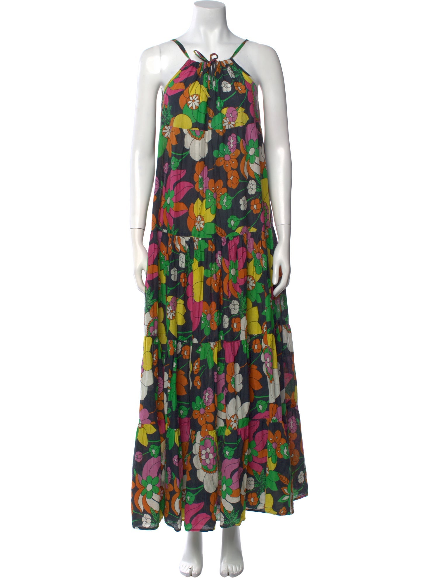 Dodo Bar Or Floral Print Long Dress