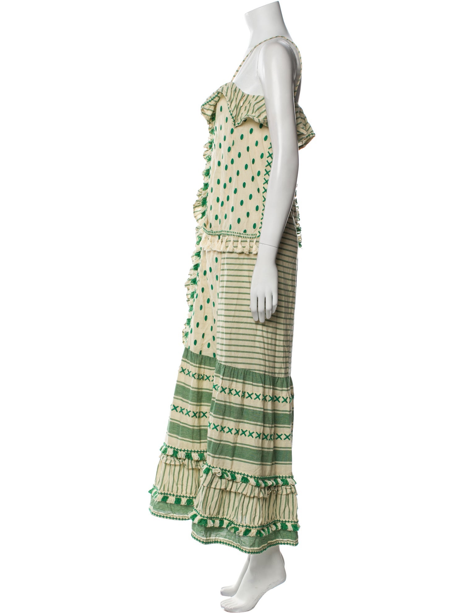 Dodo Bar Or Striped Long Dress