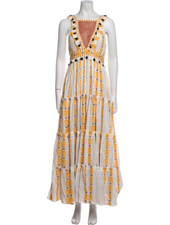 Dodo Bar Or Printed Long Dress