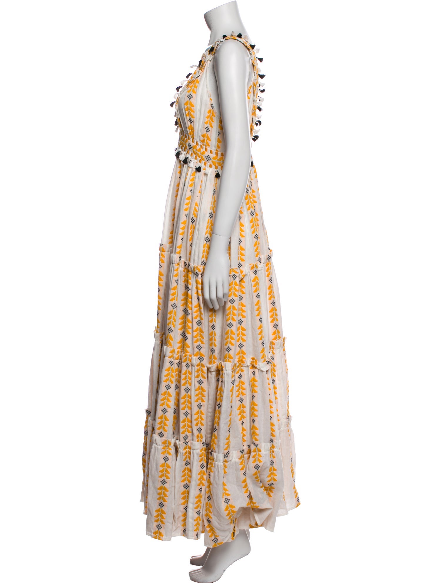 Dodo Bar Or Printed Long Dress