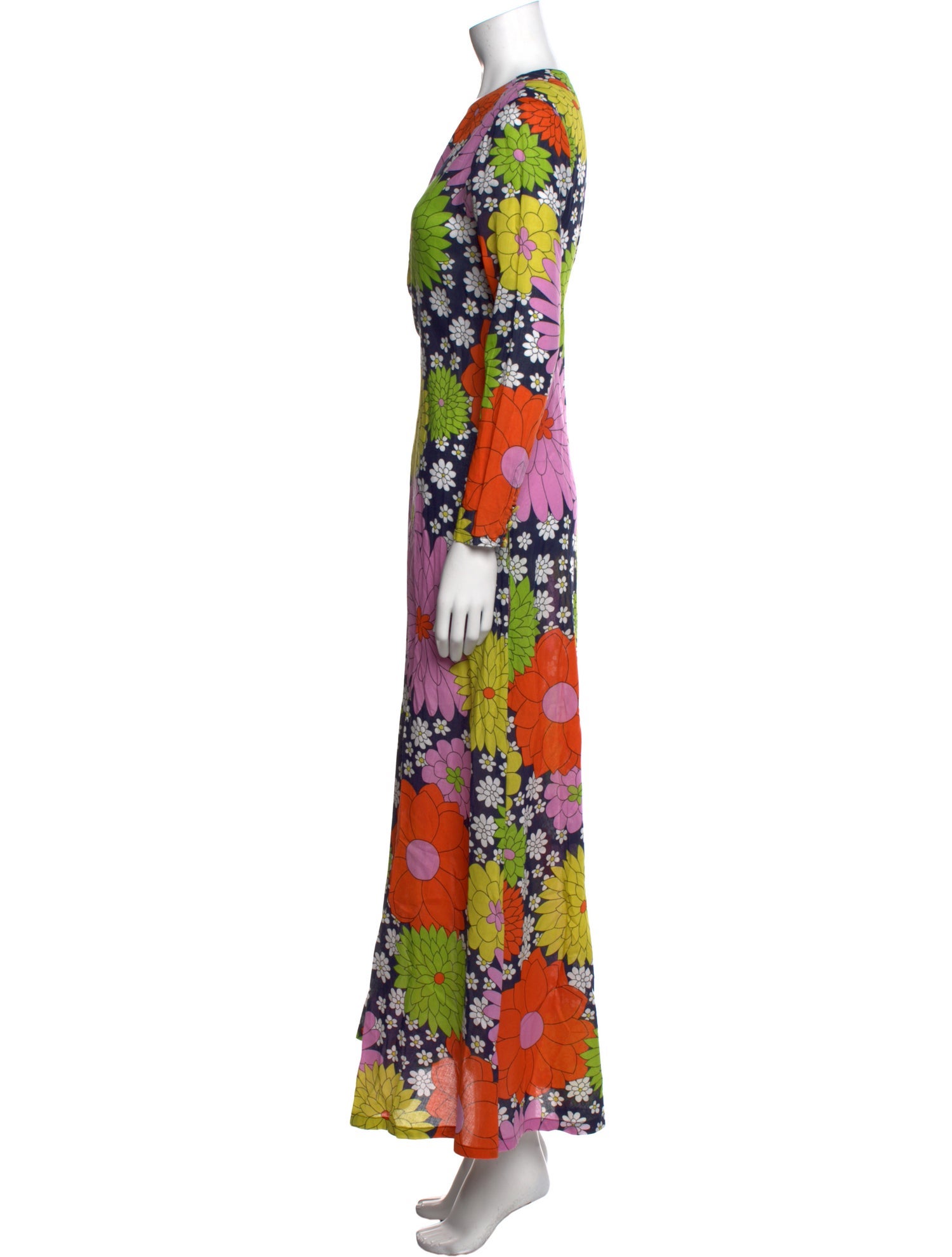 Dodo Bar Or Floral Print Long Dress