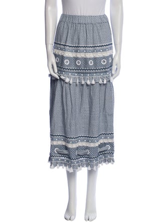 Dodo Bar Or Striped Midi Length Skirt