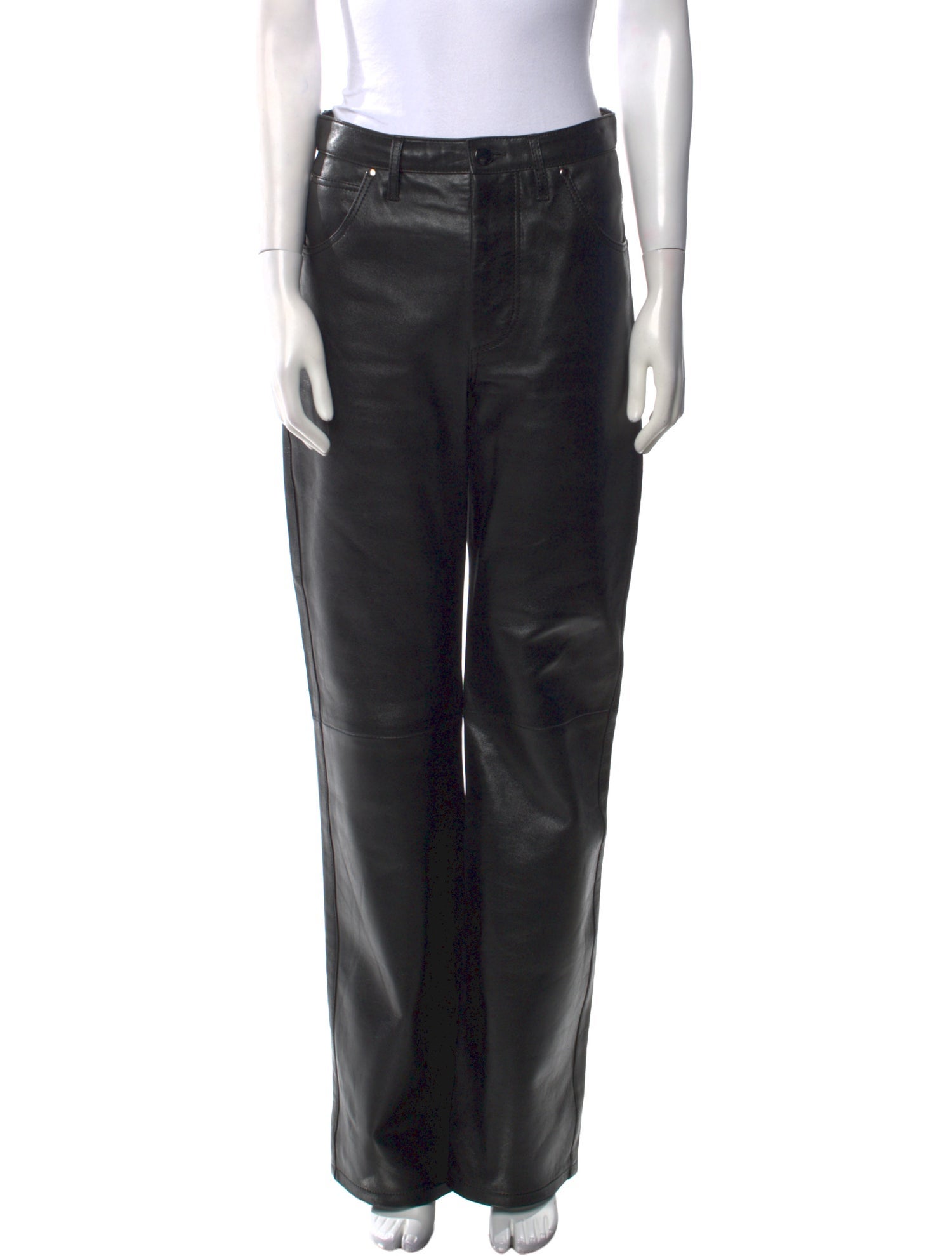 Dodo Bar Or Leather Wide Leg Pants