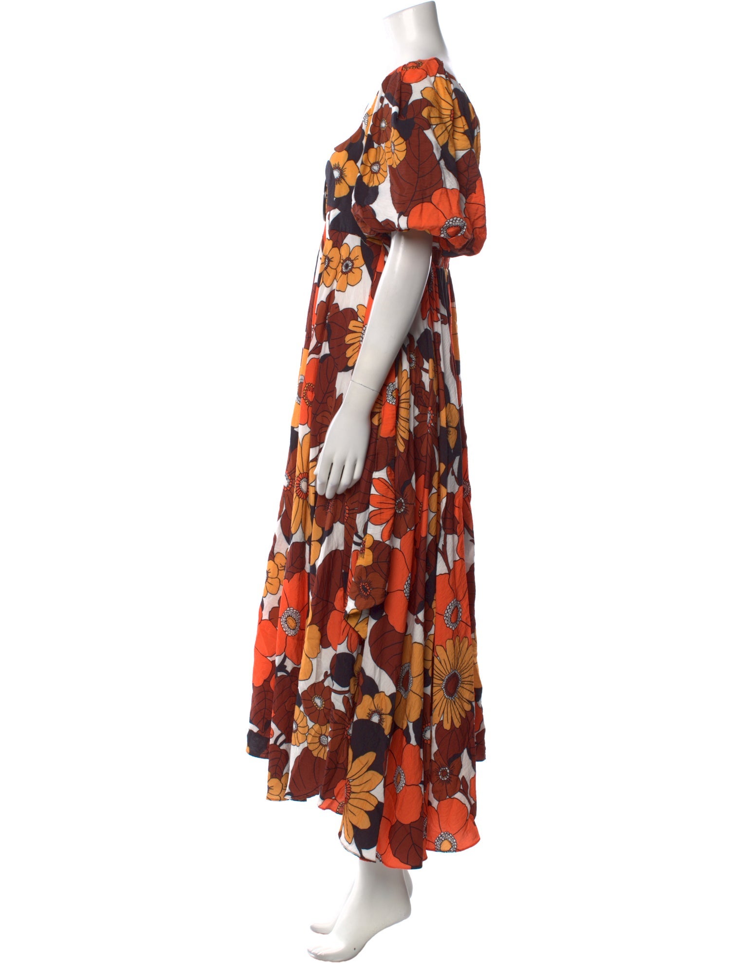 Dodo Bar Or Floral Print Long Dress
