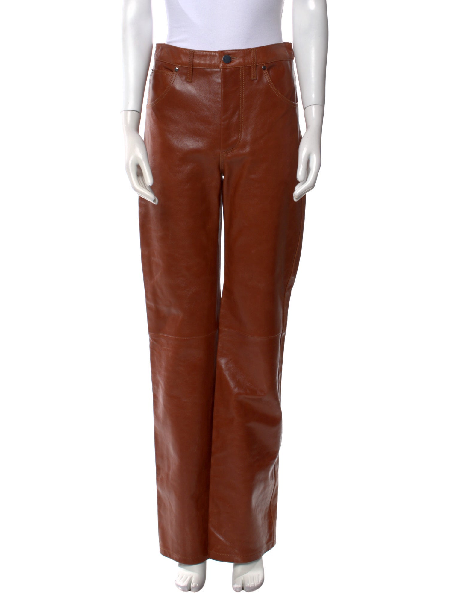 Dodo Bar Or Leather Wide Leg Pants