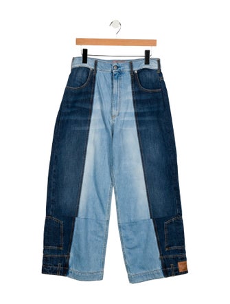 Dodo Bar Or Mid-Rise Wide Leg Jeans