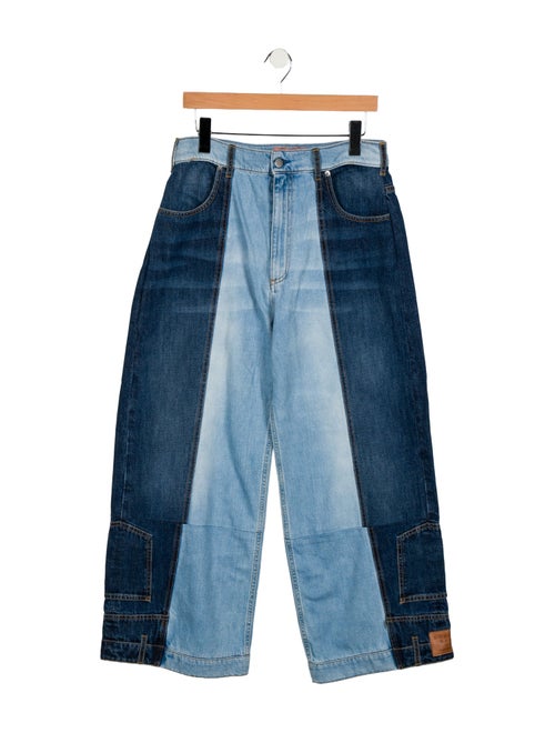 Dodo Bar Or Mid-Rise Wide Leg Jeans
