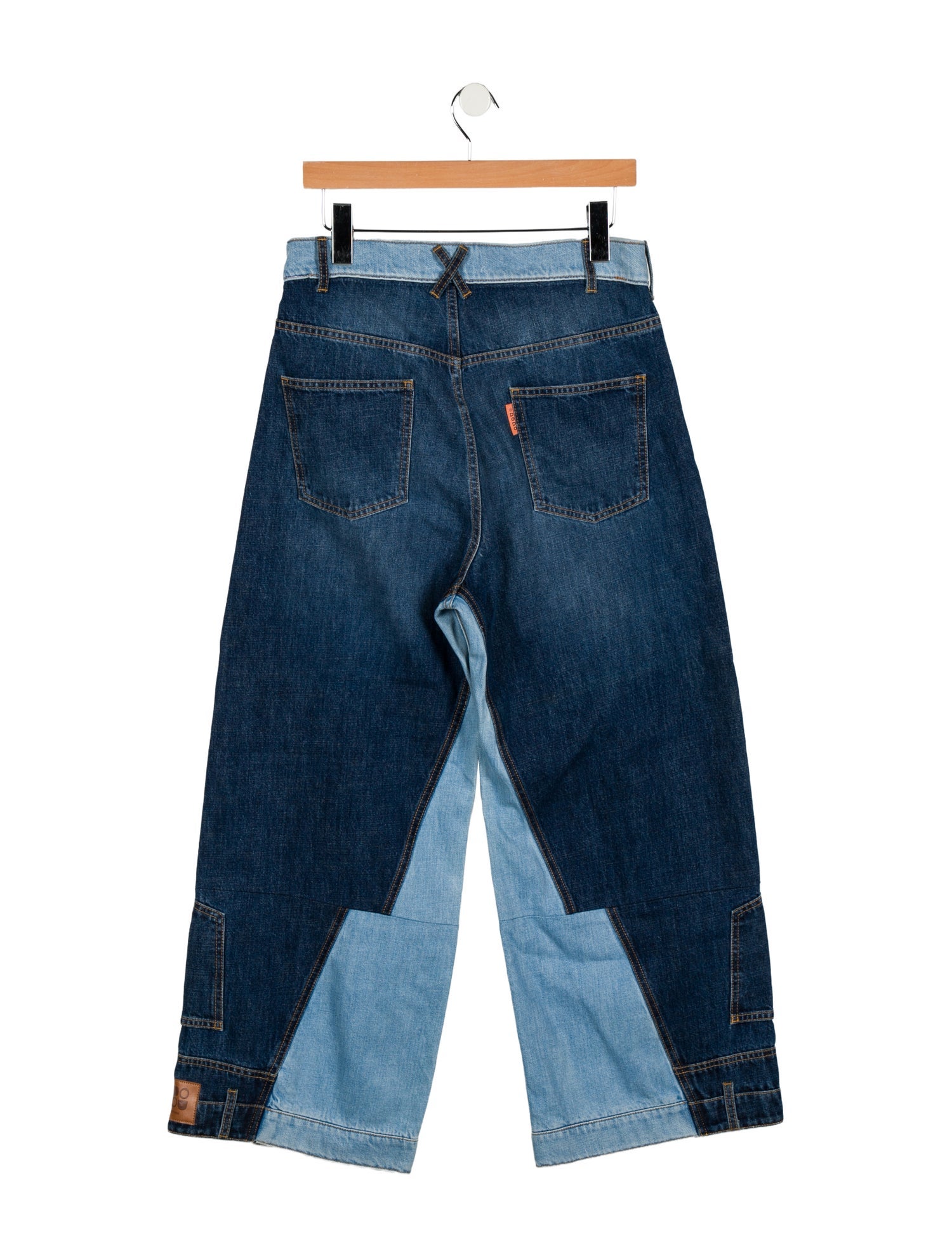 Dodo Bar Or Mid-Rise Wide Leg Jeans