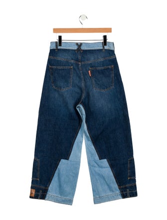 Dodo Bar Or Mid-Rise Wide Leg Jeans