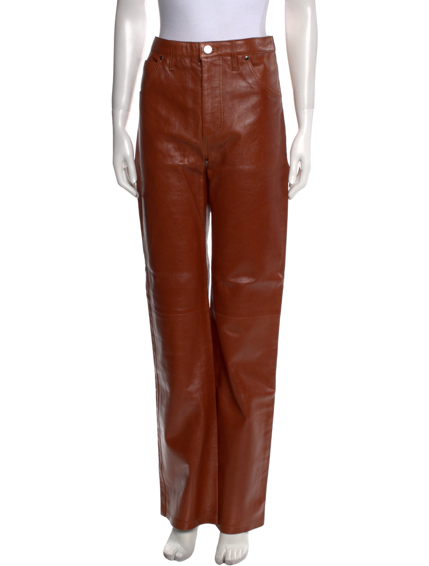 Dodo Bar Or Leather Wide Leg Pants w/ Tags