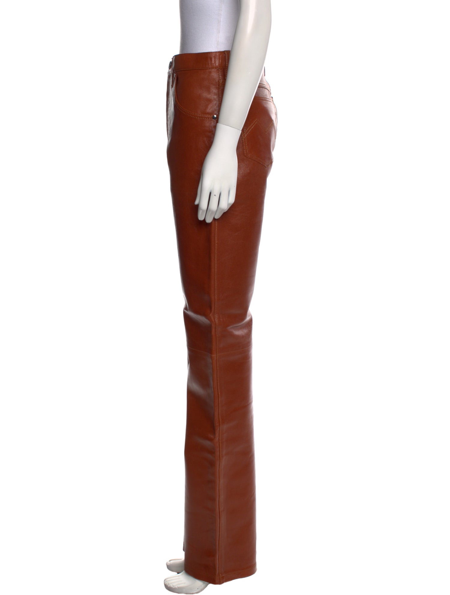 Dodo Bar Or Leather Wide Leg Pants w/ Tags