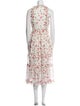 Dodo Bar Or Floral Print Midi Length Dress