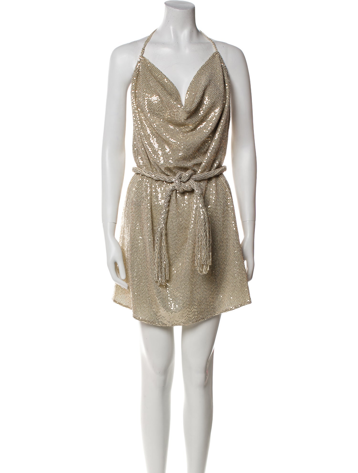 Dodo Bar Or Cowl Neck Mini Dress w/ Tags