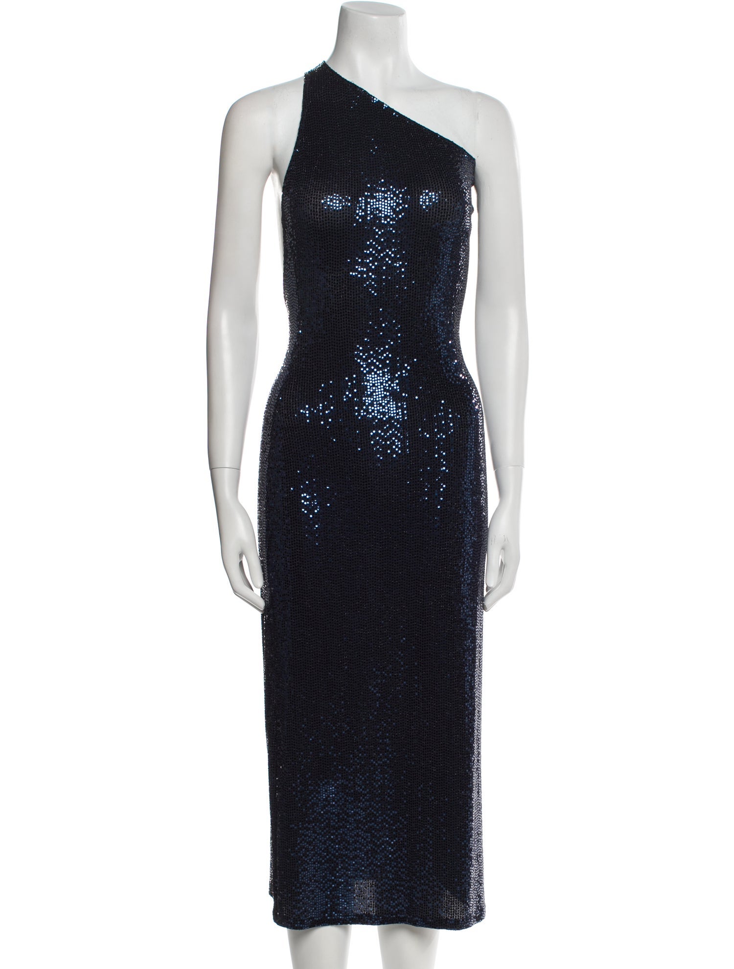 Dodo Bar Or One-Shoulder Midi Length Dress