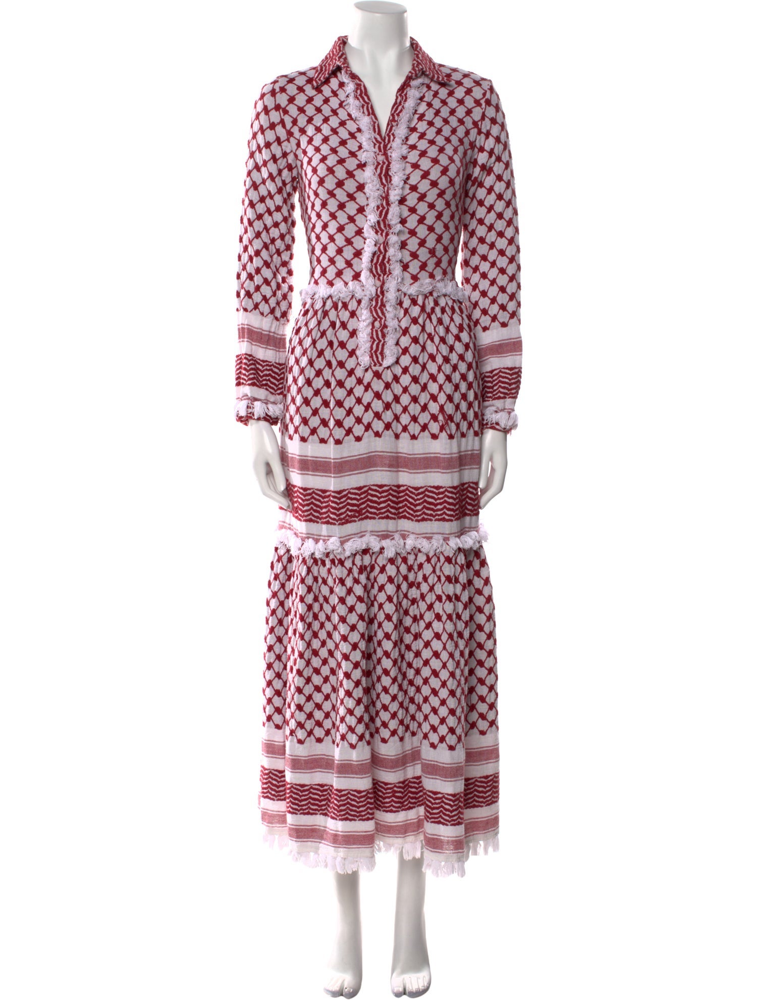 Dodo Bar Or Striped Long Dress