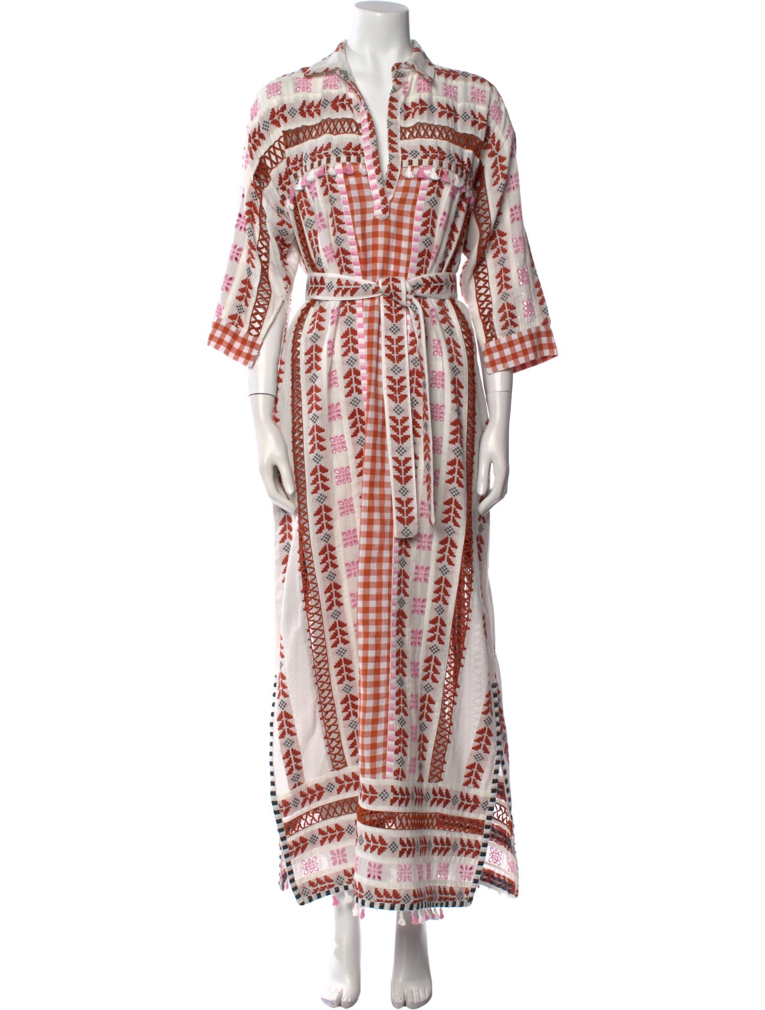 Dodo Bar Or Printed Long Dress