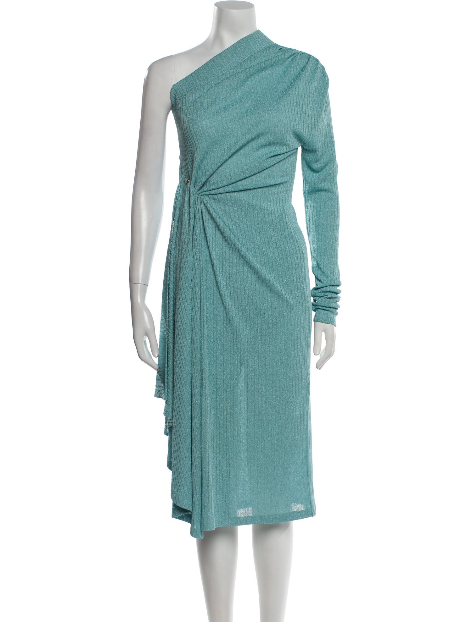 Dodo Bar Or One-Shoulder Midi Length Dress