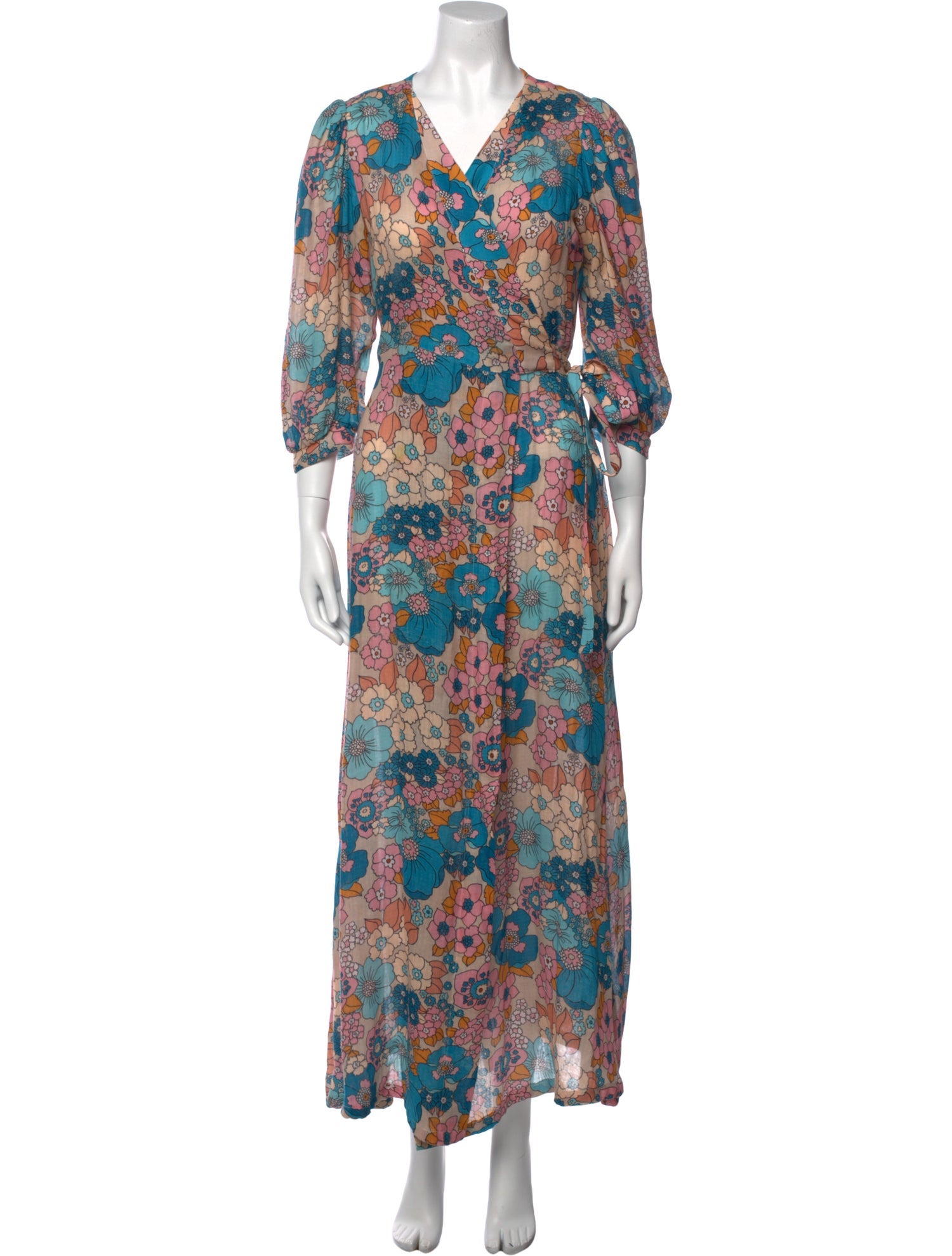 Dodo Bar Or Floral Print Long Dress