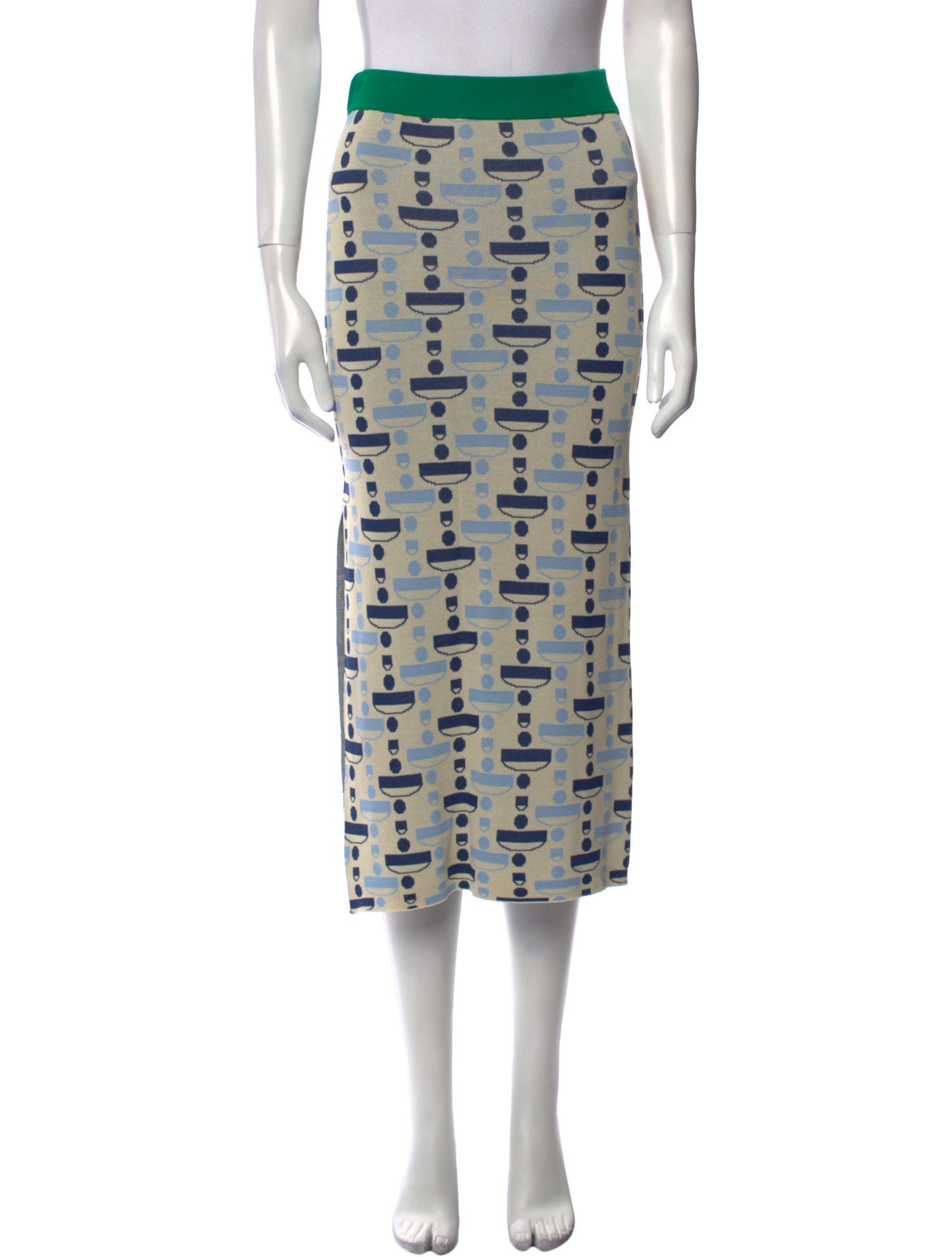 Dodo Bar Or Printed Midi Length Skirt