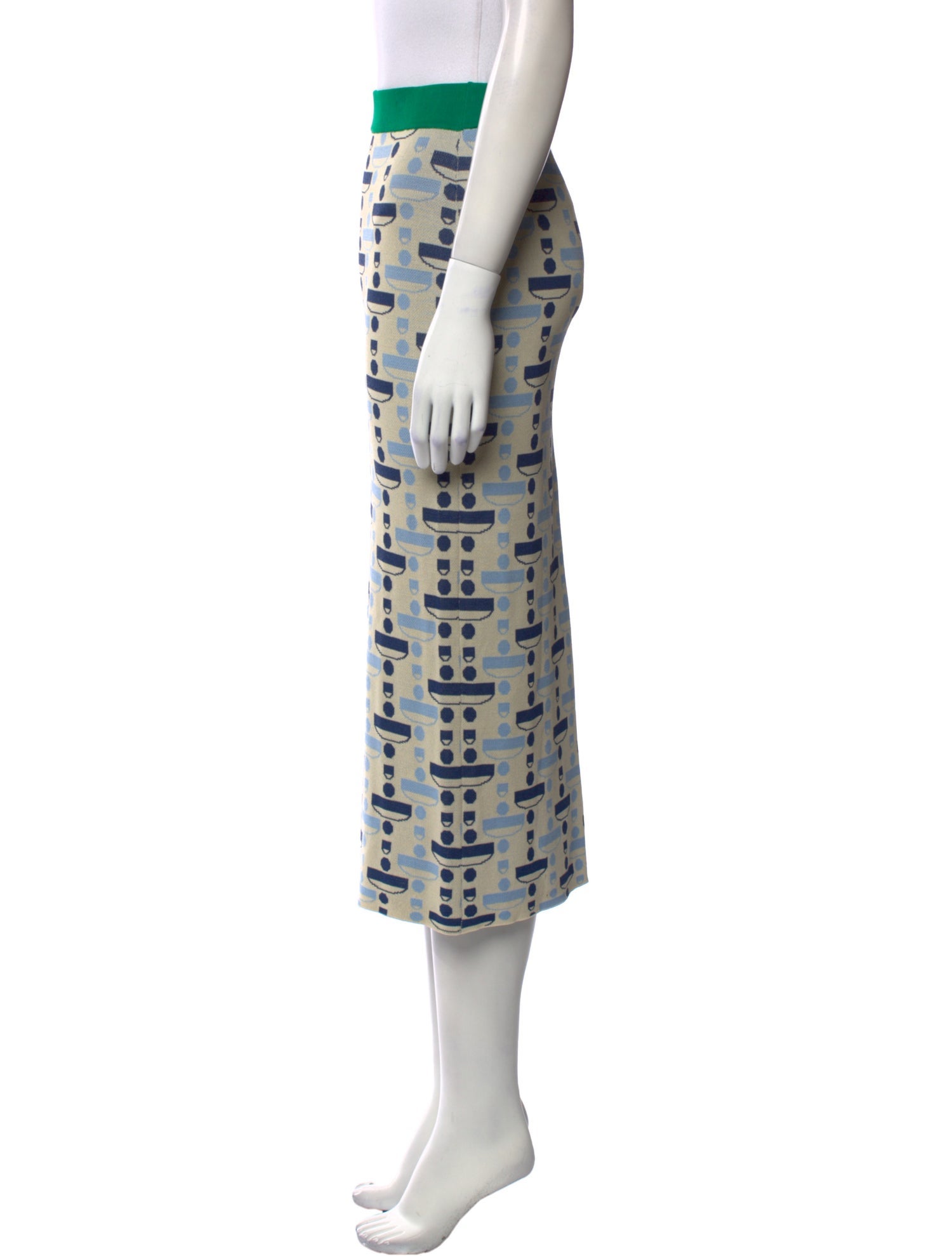 Dodo Bar Or Printed Midi Length Skirt