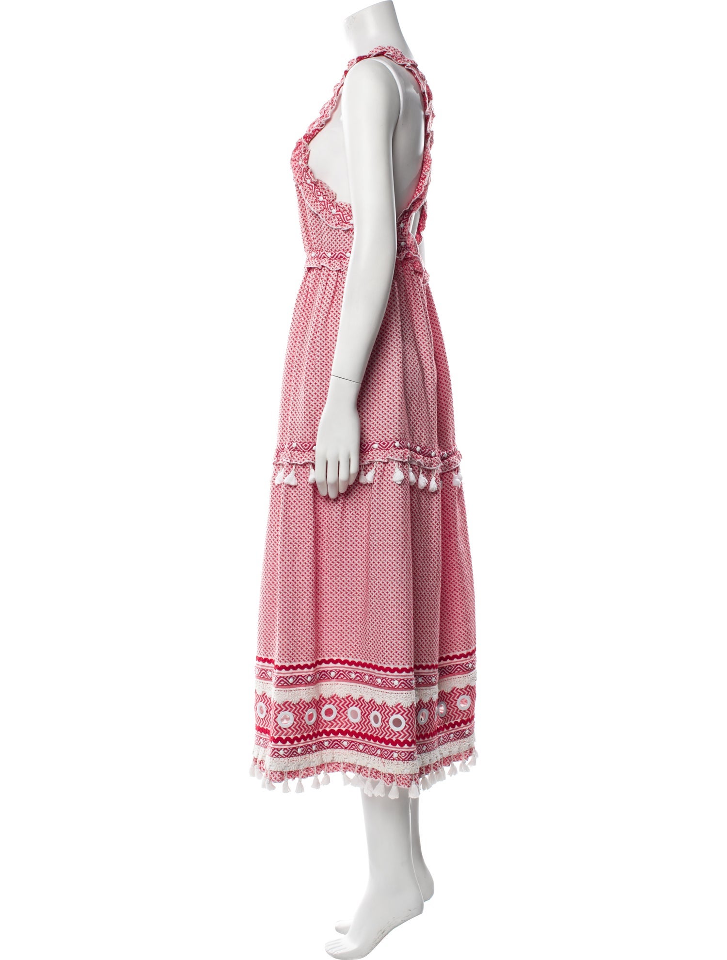 Dodo Bar Or Printed Long Dress