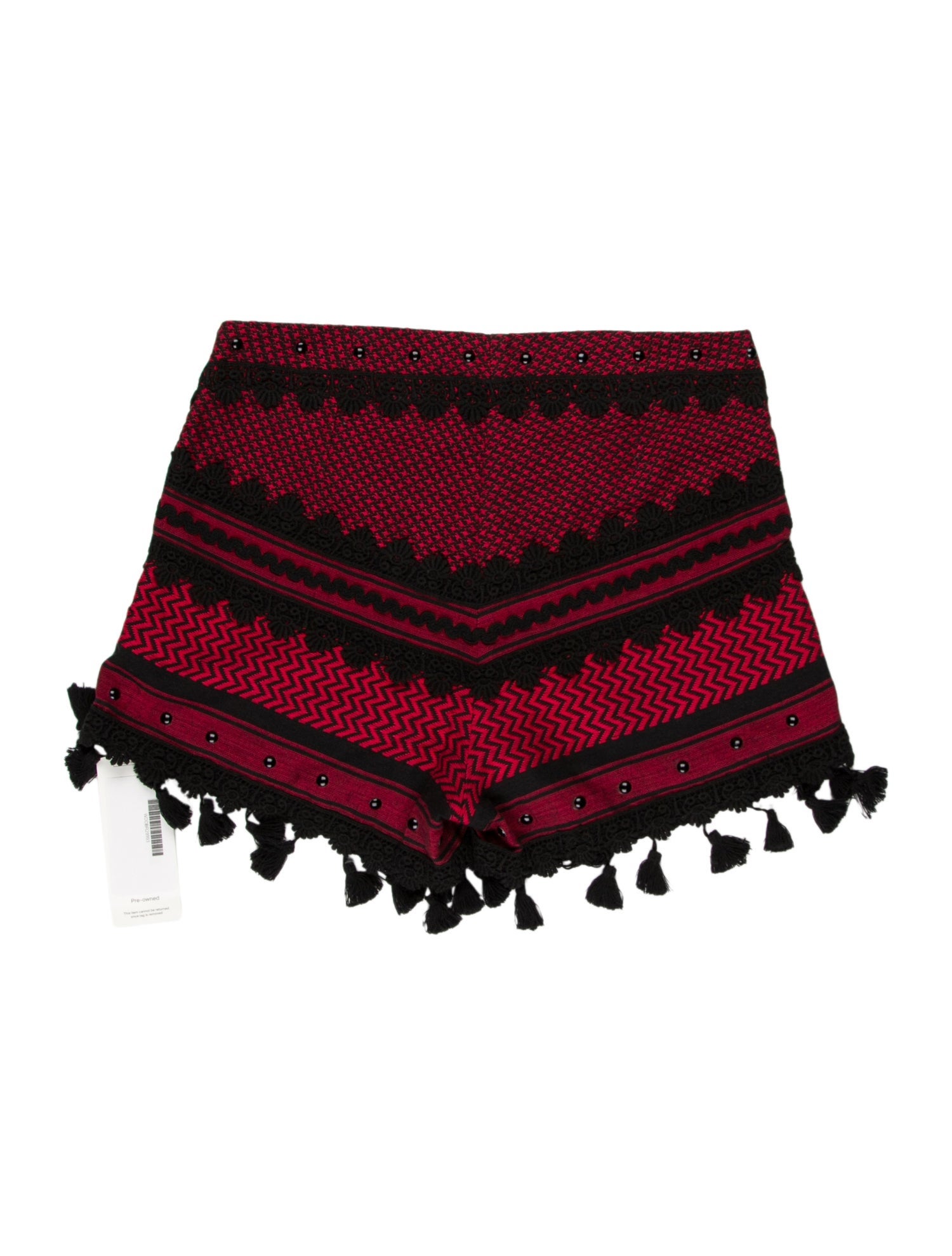 Dodo Bar Or Lace Pattern Mini Shorts