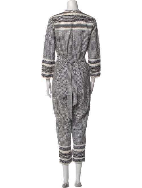 Dodo Bar Or Printed V-Neck Jumpsuit