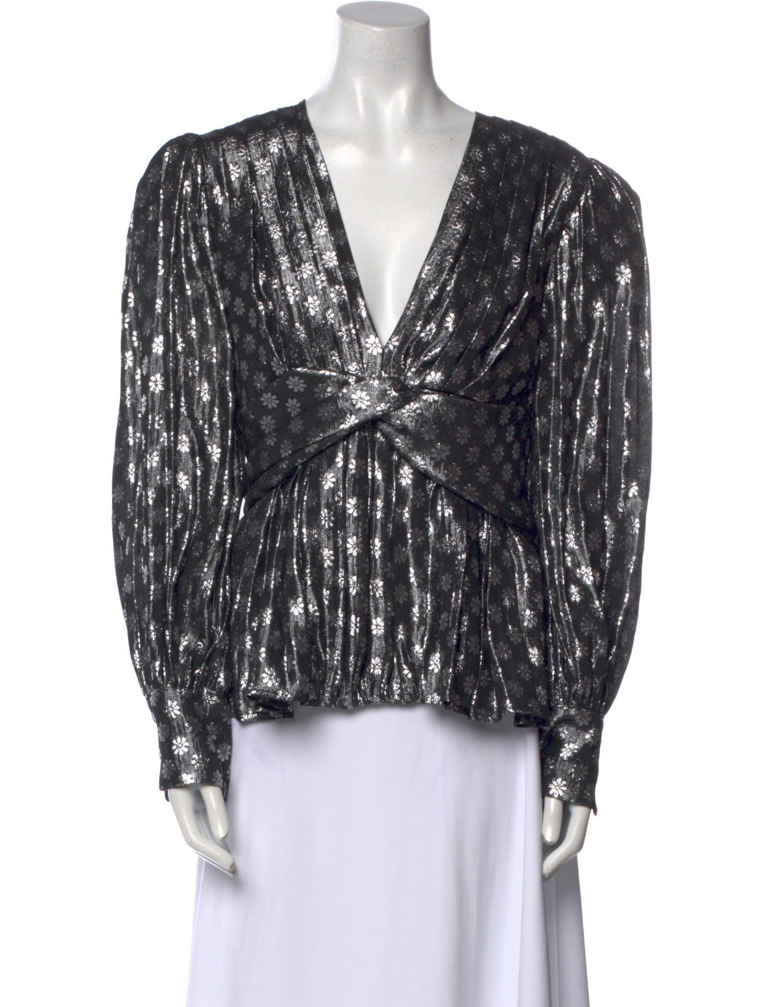 Dodo Bar Or Silk Printed Blouse