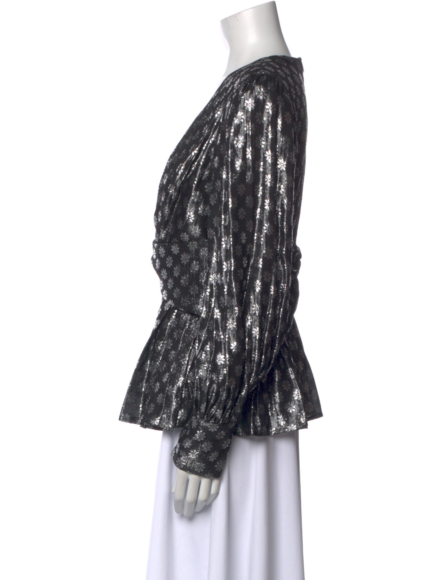 Dodo Bar Or Silk Printed Blouse